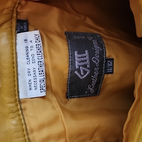 GIII Leather Design Skirt - Picture 4 of 4